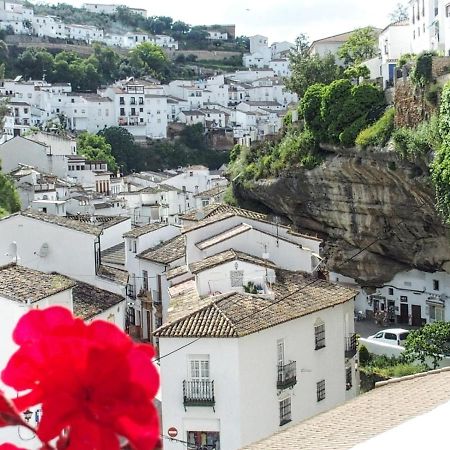 Ferienwohnung El Balcon De La Roca Setenil De Las Bodegas Exterior foto