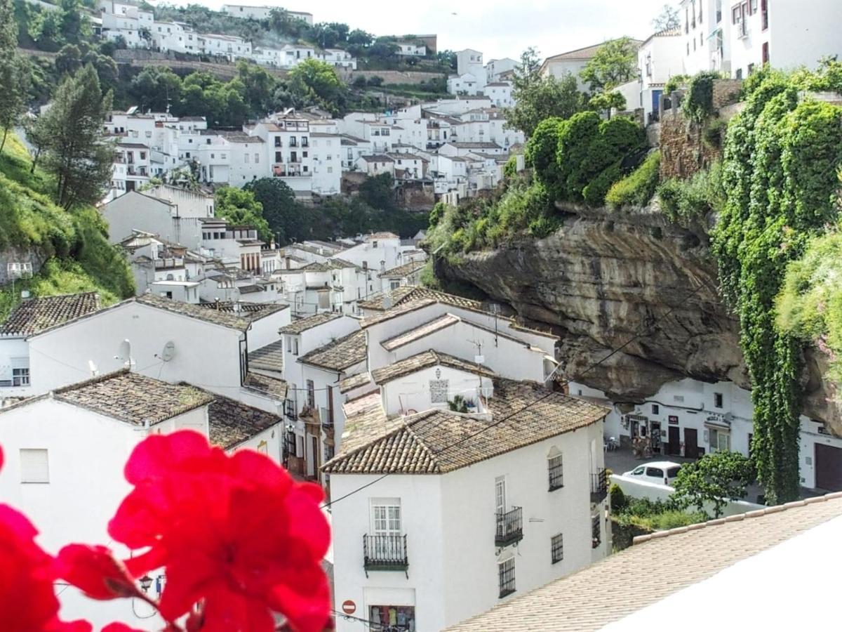 Ferienwohnung El Balcon De La Roca Setenil De Las Bodegas Exterior foto